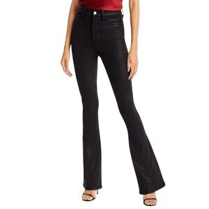 ✨ 7 For All Mankind ($350) Coated Ultra High Rise Skinny Bootcut - Waist 15.5